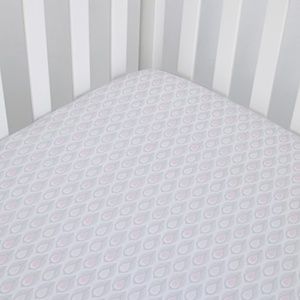 DwellStudios:Boheme Peacock Fitted Crib Sheet